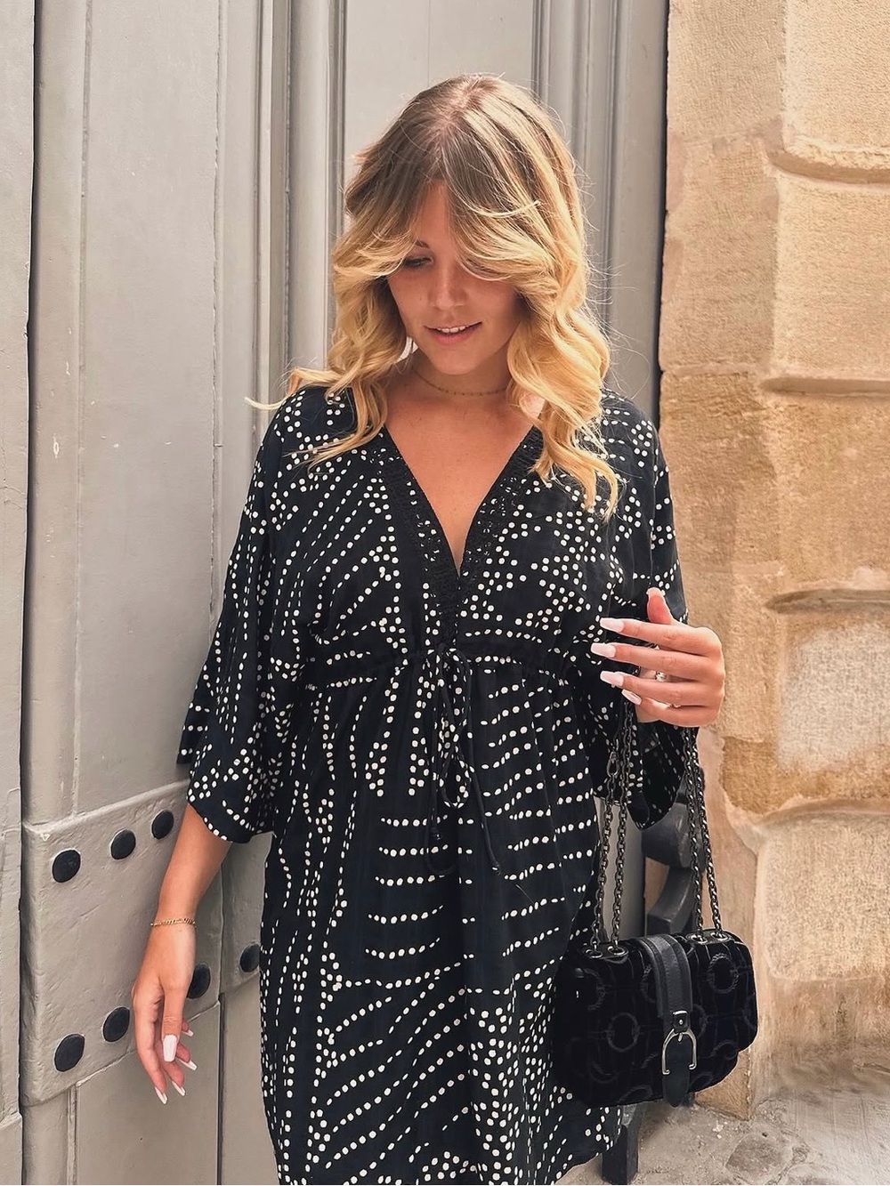 Zara tunic kaftan short Sun M
